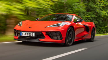 Chevrolet Corvette C8 - front tracking